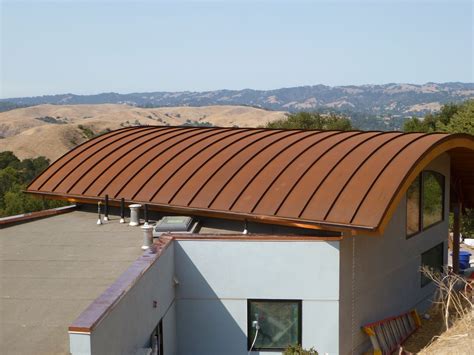 metal curved roof house|residential curved metal roof.